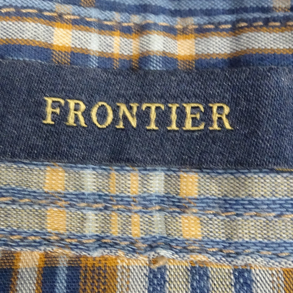 Pendleton Pearl Snap Button Up Frontier Shirt Lg - Picture 3 of 7
